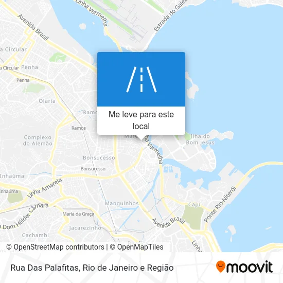 Rua Das Palafitas mapa
