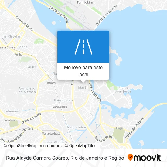 Rua Alayde Camara Soares mapa