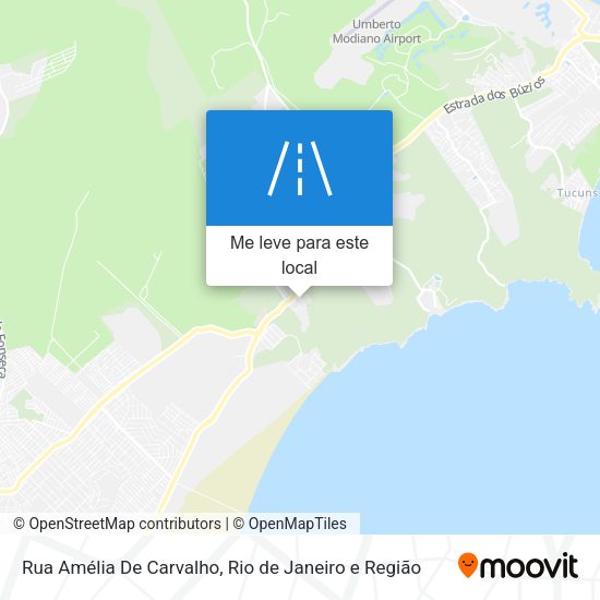 Rua Amélia De Carvalho mapa