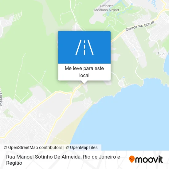 Rua Manoel Sotinho De Almeida mapa