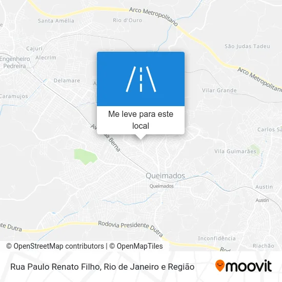 Rua Paulo Renato Filho mapa