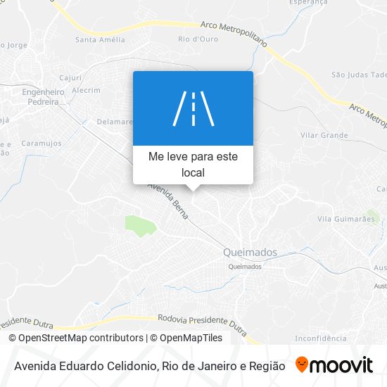 Avenida Eduardo Celidonio mapa