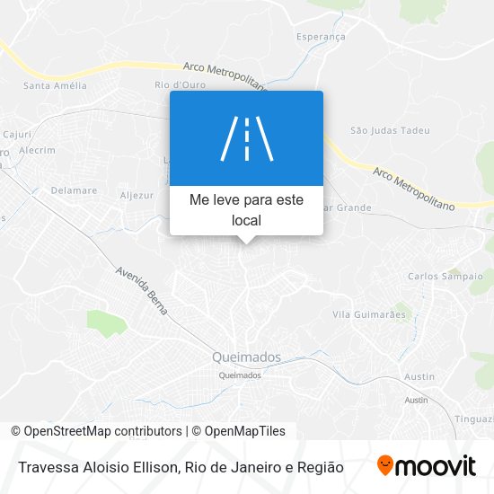 Travessa Aloisio Ellison mapa