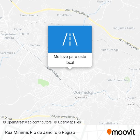 Rua Minima mapa