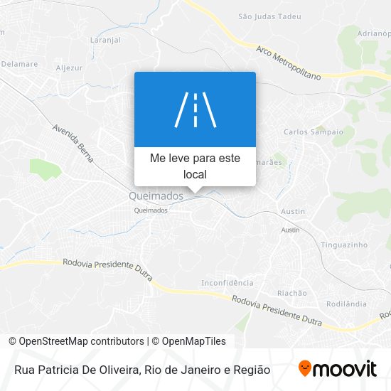 Rua Patricia De Oliveira mapa