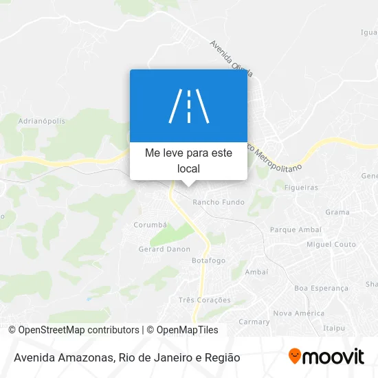 Avenida Amazonas mapa