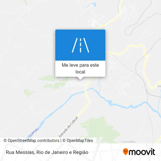 Rua Messias mapa