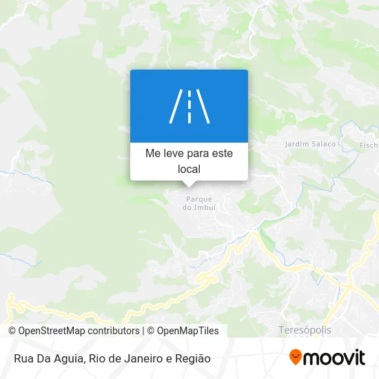 Rua Da Aguia mapa