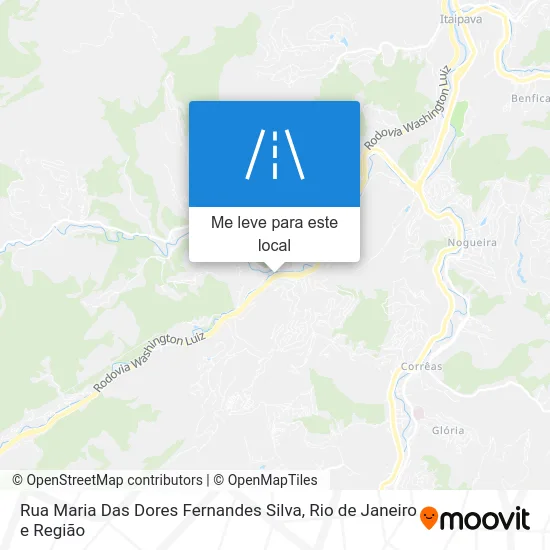 Rua Maria Das Dores Fernandes Silva mapa