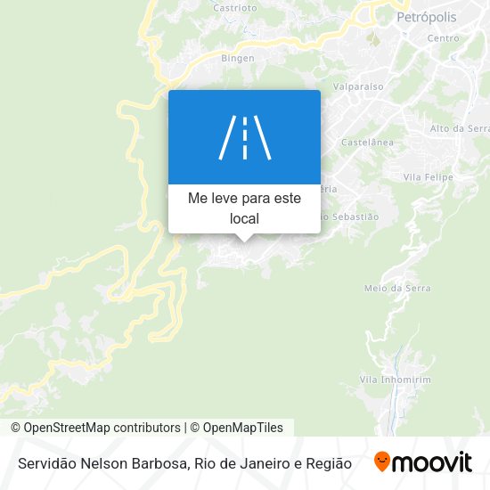 Servidão Nelson Barbosa mapa