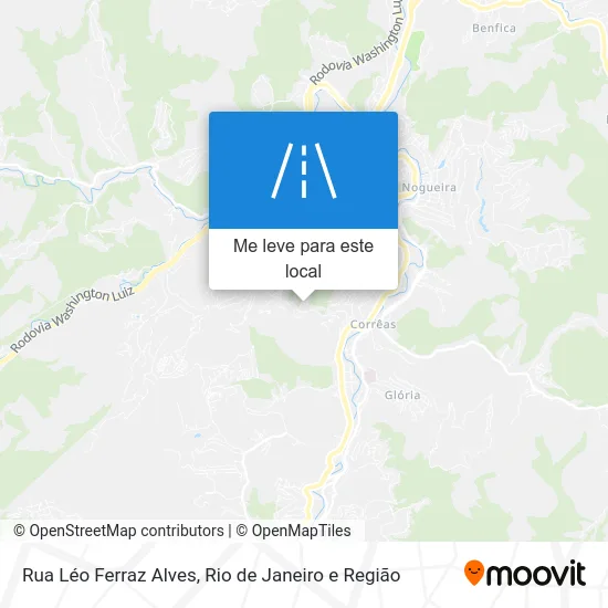 Rua Léo Ferraz Alves mapa