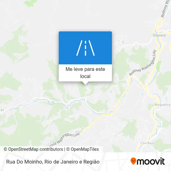 Rua Do Moinho mapa