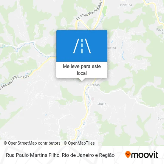 Rua Paulo Martins Filho mapa