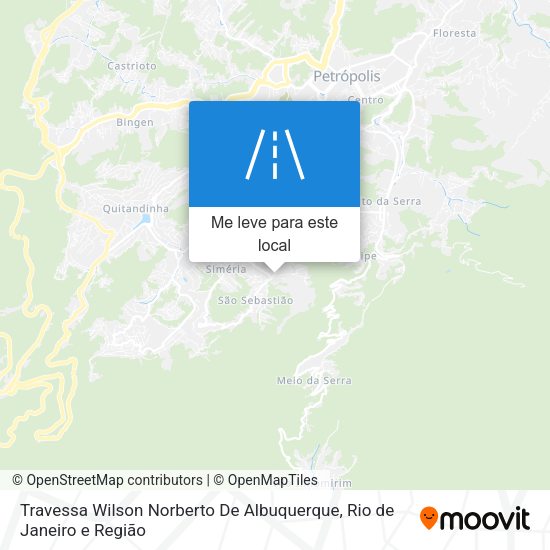 Travessa Wilson Norberto De Albuquerque mapa