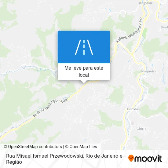 Rua Misael Ismael Przewodowski mapa