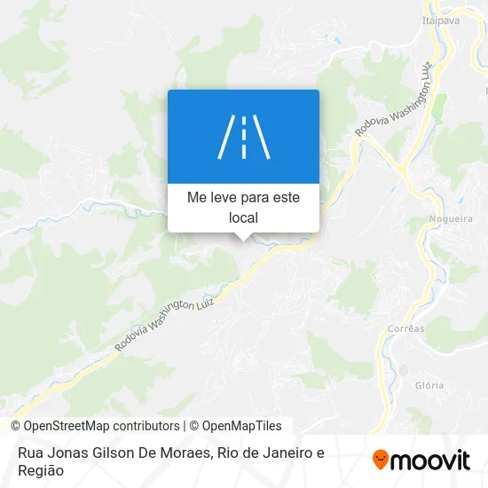 Rua Jonas Gilson De Moraes mapa