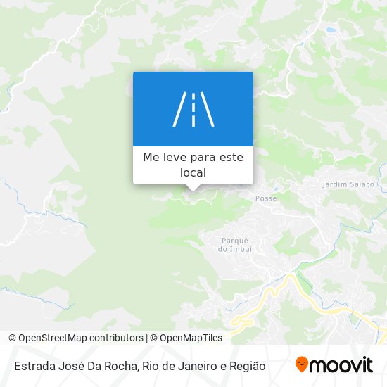 Estrada José Da Rocha mapa