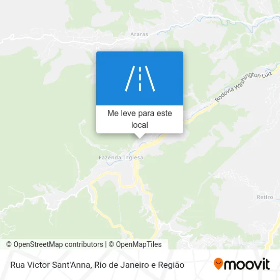 Rua Victor Sant'Anna mapa