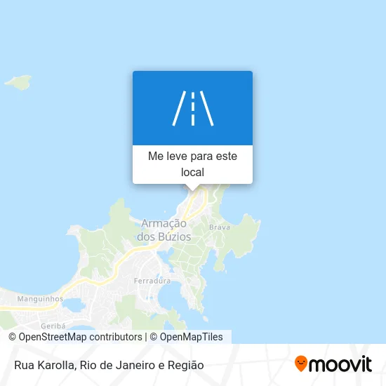 Rua Karolla mapa