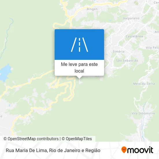 Rua Maria De Lima mapa