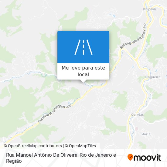 Rua Manoel Antônio De Oliveira mapa