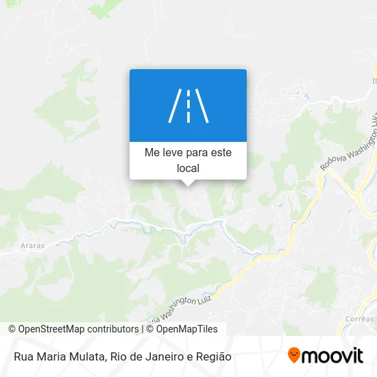 Rua Maria Mulata mapa