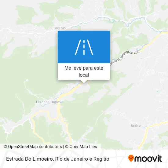 Estrada Do Limoeiro mapa