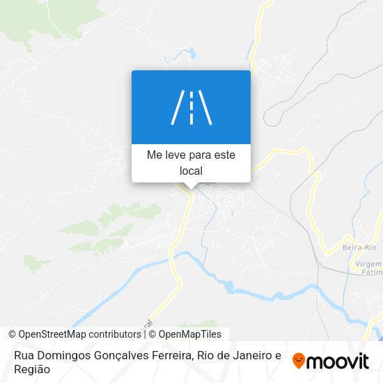Rua Domingos Gonçalves Ferreira mapa