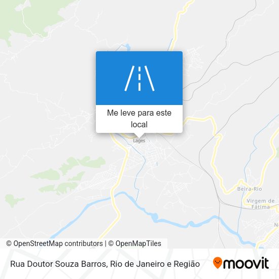 Rua Doutor Souza Barros mapa