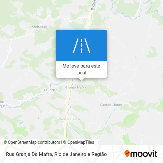 Rua Granja Da Mafra mapa