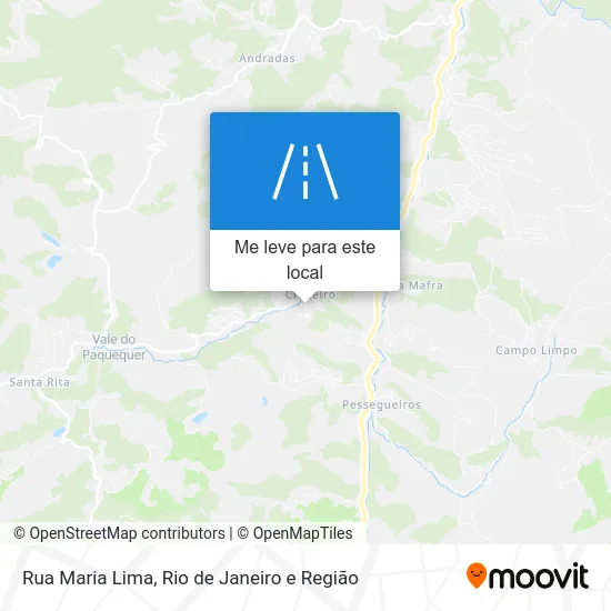 Rua Maria Lima mapa