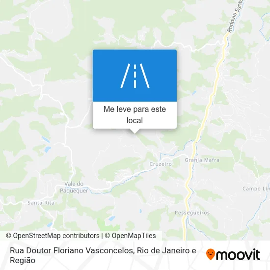 Rua Doutor Floriano Vasconcelos mapa