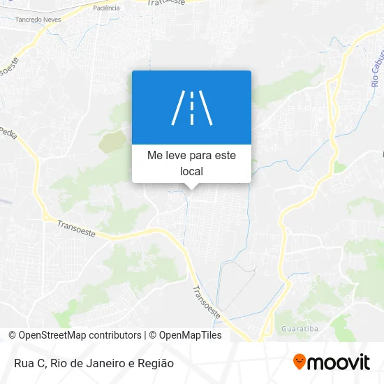 Rua C mapa
