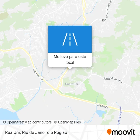 Rua Um mapa