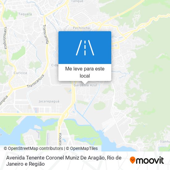 Avenida Tenente Coronel Muniz De Aragão mapa