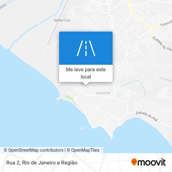 Rua 2 mapa