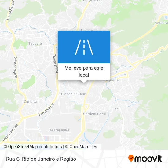 Rua C mapa