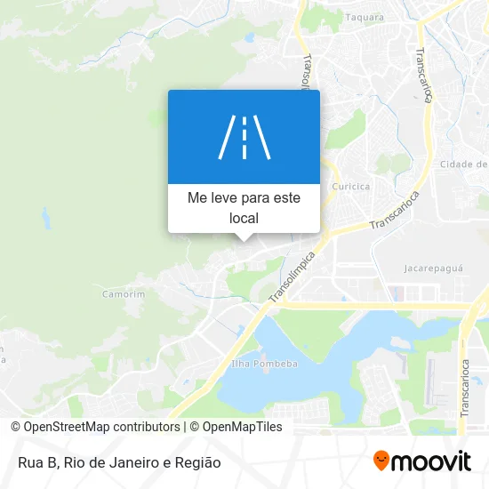 Rua B mapa
