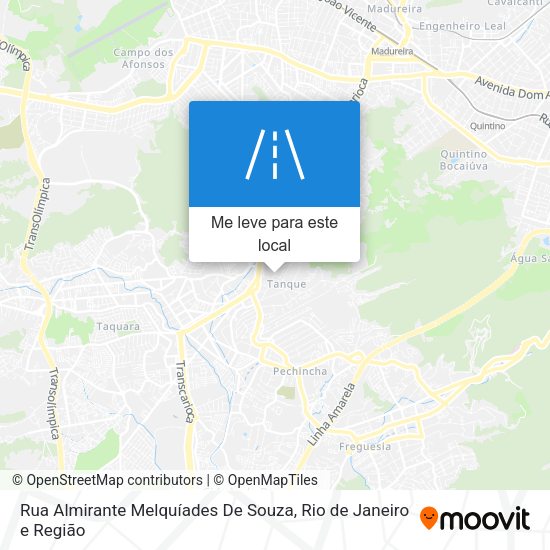 Rua Almirante Melquíades De Souza mapa