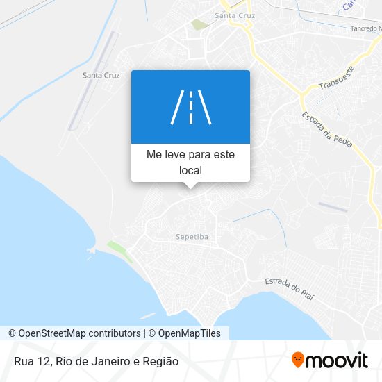 Rua 12 mapa