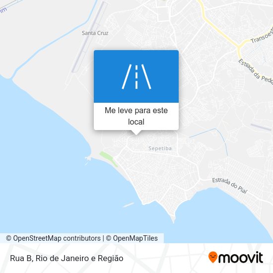 Rua B mapa