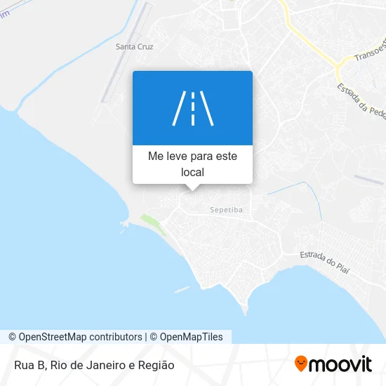 Rua B mapa
