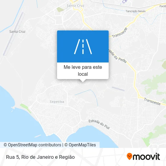 Rua 5 mapa