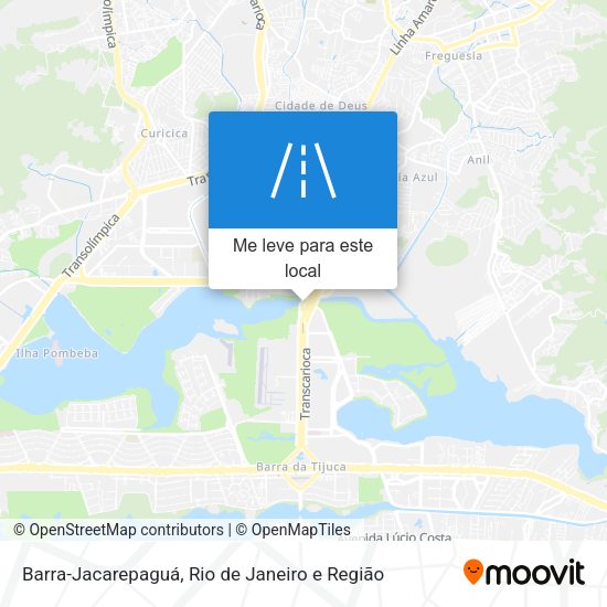 Barra-Jacarepaguá mapa