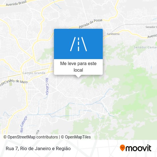 Rua 7 mapa