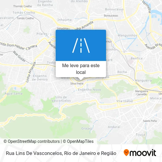 Rua Lins De Vasconcelos mapa