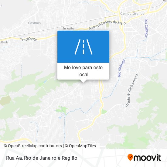 Rua Aa mapa