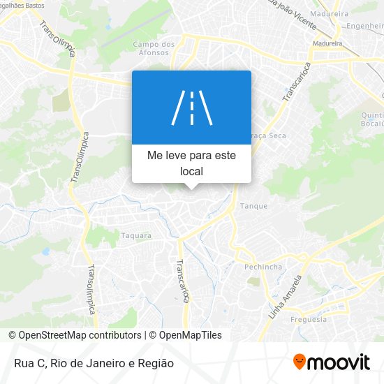 Rua C mapa