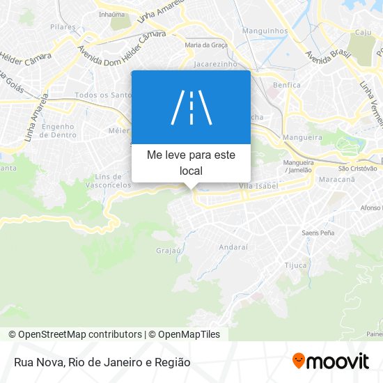 Rua Nova mapa