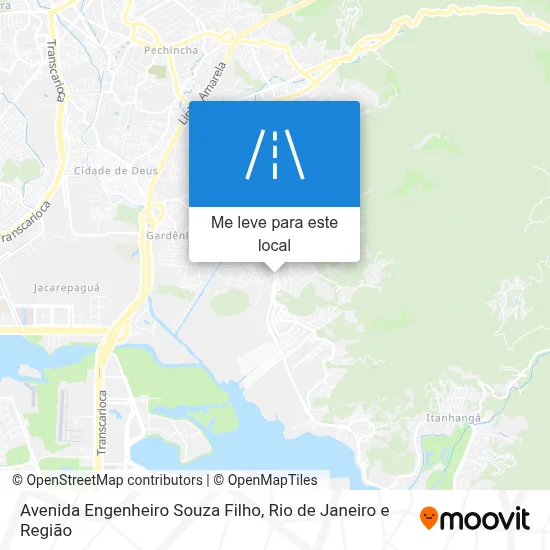 Avenida Engenheiro Souza Filho mapa